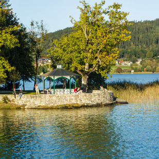 Pavillon in Pörtschach Landspitz