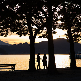 Sonnenuntergang See