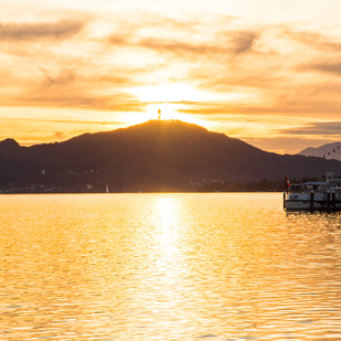 Sonnenuntergang See