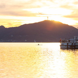 Sonnenuntergang See