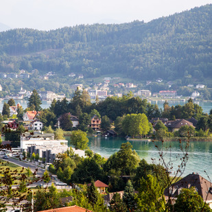 Blick über Pörtschach