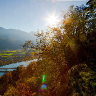Hollenburg im Herbst