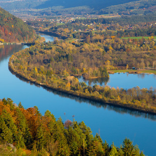 Hollenburg im Herbst