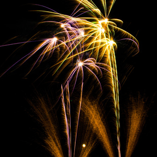 Feuerwerk am Kärntner Himmel