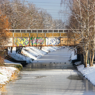 Graffit Brücke