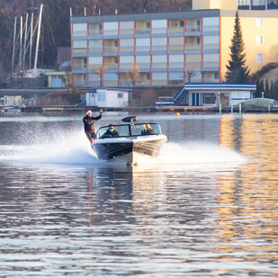 Wasserski Winter