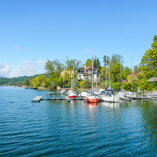 Krumpendorf - Frühling am See