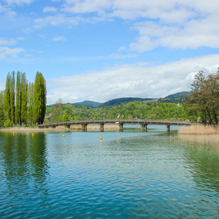 Brücke Insel Pörtschach