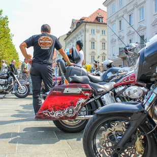 Harley in Klagenfurt
