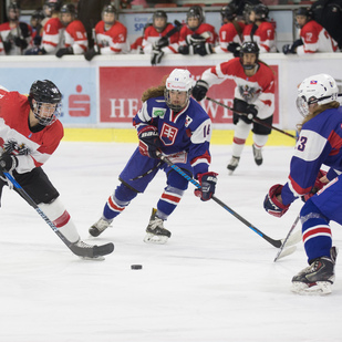 Dameneishockey AUT - SVK