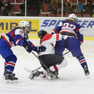 Dameneishockey AUT - SVK