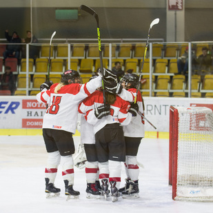 Dameneishockey AUT - SVK