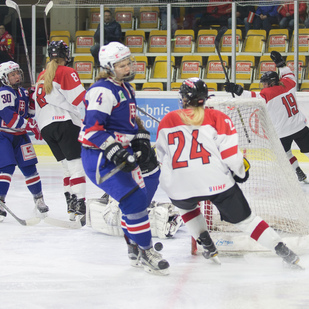 Dameneishockey AUT - SVK