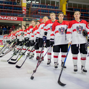 Dameneishockey AUT - SVK
