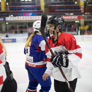 Dameneishockey AUT - SVK