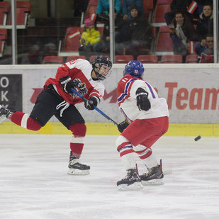 Dameneishockey AUT - CZ
