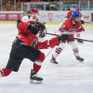 Dameneishockey AUT - CZ