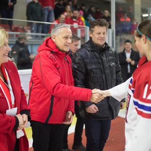 Dameneishockey AUT - CZ