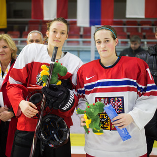 Dameneishockey AUT - CZ