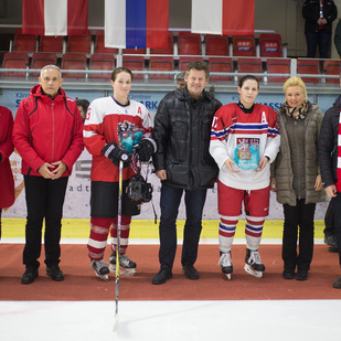 Dameneishockey AUT - CZ