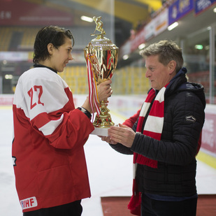 Dameneishockey AUT - CZ