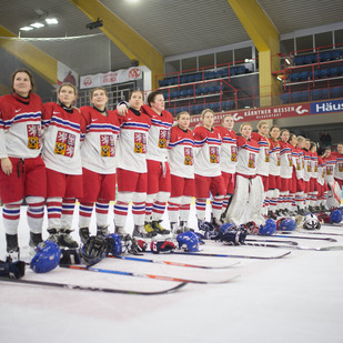 Dameneishockey AUT - CZ