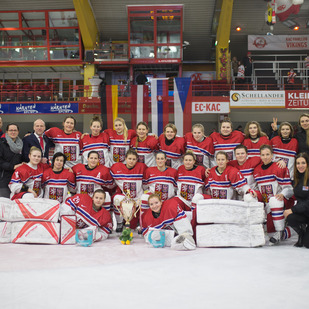 Dameneishockey AUT - CZ