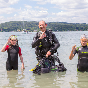 Tauchen mit Kindern