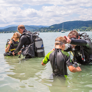 Tauchen mit Kindern